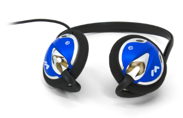 HED 026 REAR-WEAR HEADPHONES.